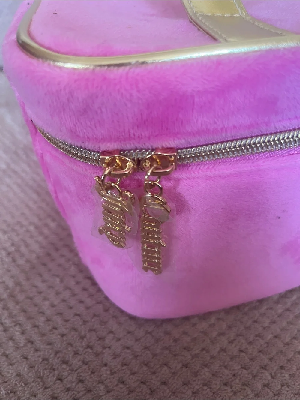 Juicy Couture velvet exterior